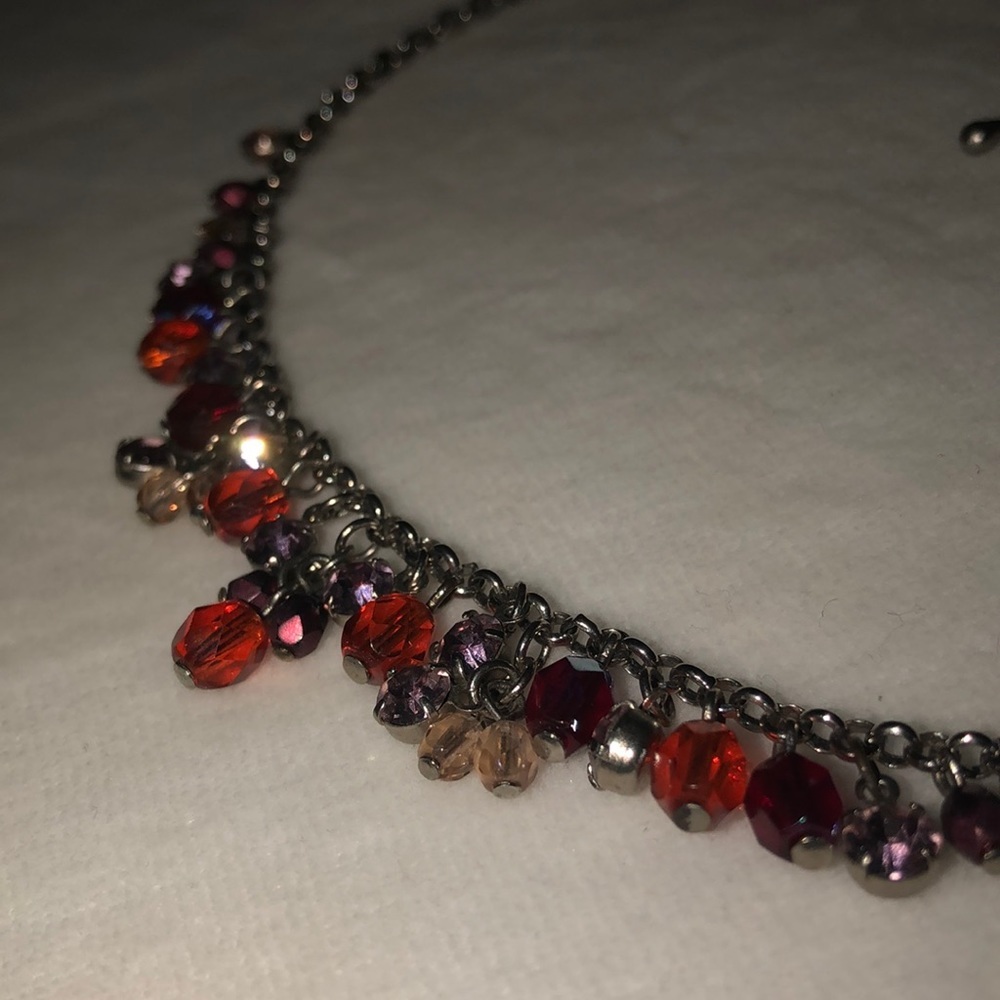 BEAD CLUSTERED CHOKER - Picture 4 of 4